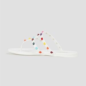 Valentino Garavani Rockstud Jelly Thong Sandals